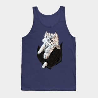 LYNX in your pocket (kitten) Tank Top